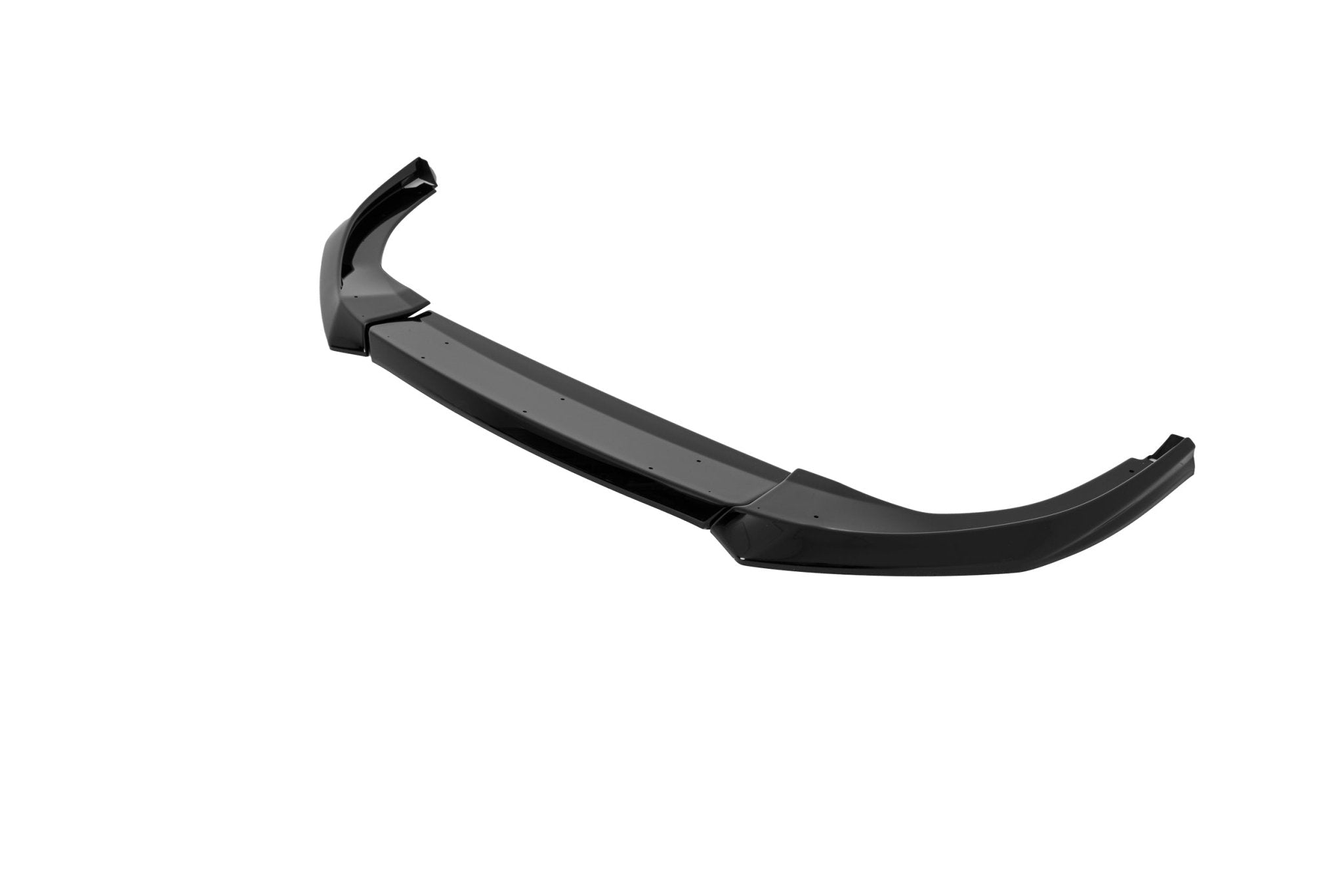 VW Golf GTI, R-Line, GTE & GTD Mk8 EVO-1 Gloss Black Front Splitter by ZAERO (2020-2024) - AUTOID® - Front Lips & Splitters - Zaero Design