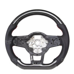 VW Golf / GTI / R Mk7 & Mk7.5, Scirocco Custom Steering Wheel by OHC - AUTOID® - Steering Wheels - OHC