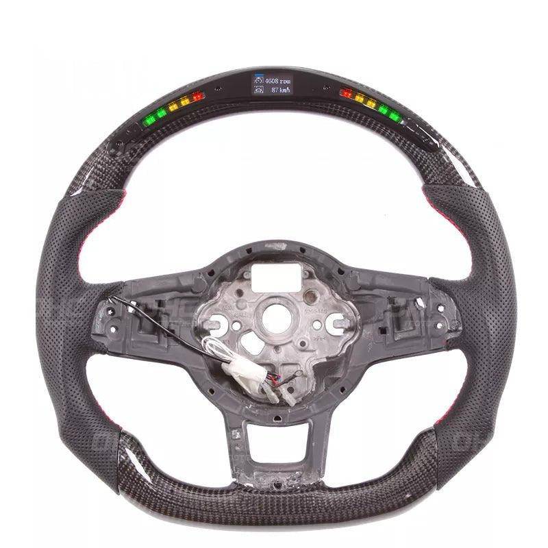 VW Golf / GTI / R Mk7 & Mk7.5, Scirocco LED Race Display Custom Steering Wheel by OHC - AUTOID® - Steering Wheels - OHC