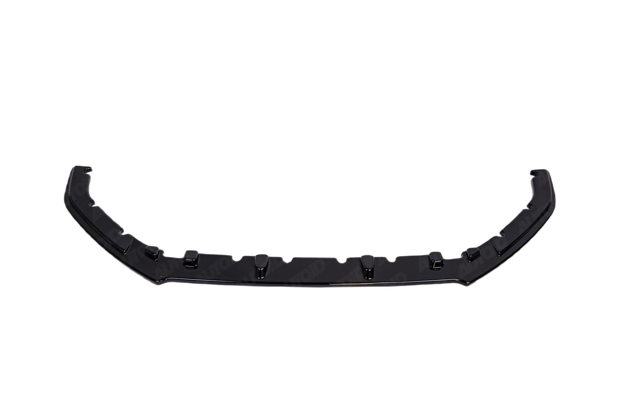 VW Golf GTI TCR EVO-1 Gloss Black Front Splitter by ZAERO (2017-2019, Mk7.5) - AUTOID® - Front Lips & Splitters - Zaero Design