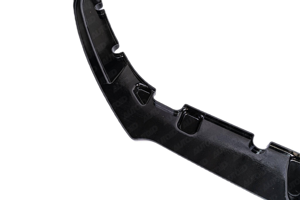 VW Golf GTI TCR EVO-1 Gloss Black Front Splitter by ZAERO (2017-2019, Mk7.5) - AUTOID® - Front Lips & Splitters - Zaero Design