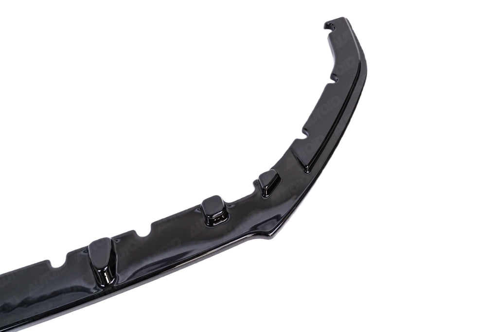 VW Golf GTI TCR EVO-1 Gloss Black Front Splitter by ZAERO (2017-2019, Mk7.5) - AUTOID® - Front Lips & Splitters - Zaero Design