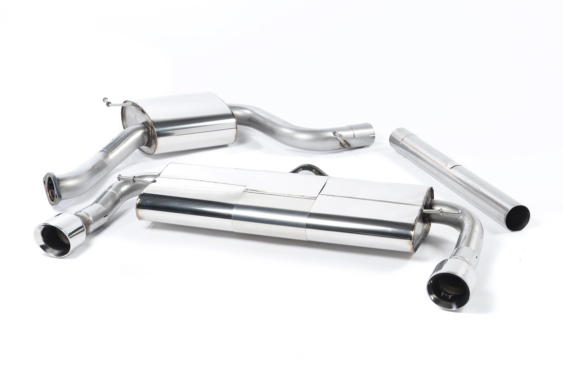 VW Golf Mk7 GTI (GTI Perf Pack & Clubsport Models) Exhaust System by Milltek (2013 - 2016) - AUTOID - Exhaust System - Milltek Sport