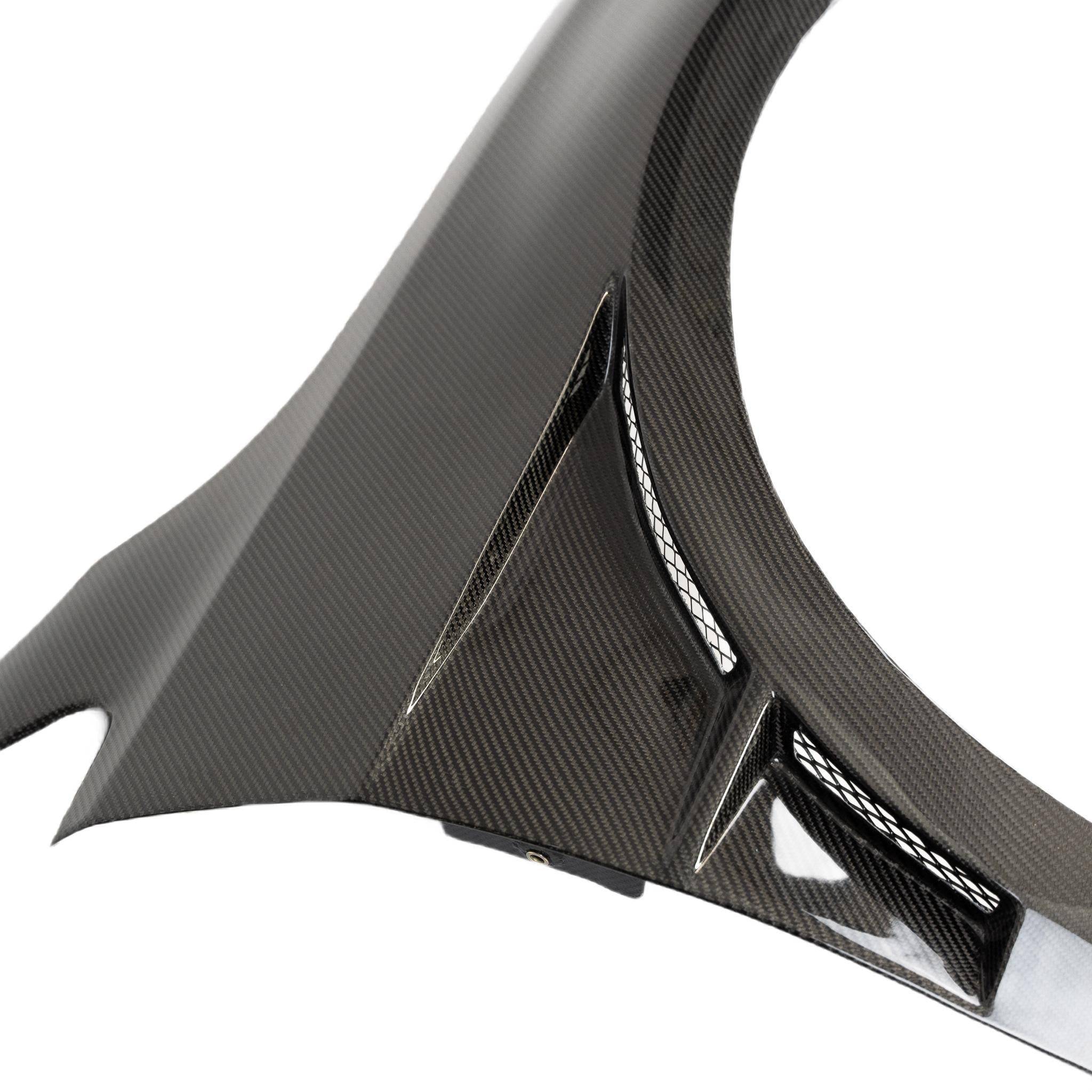 VW Golf Mk7 & Mk7.5 Carbon Fibre Front Fenders by FORM (2013-2020) - AUTOID® - Replacement Fenders - FORM Industries
