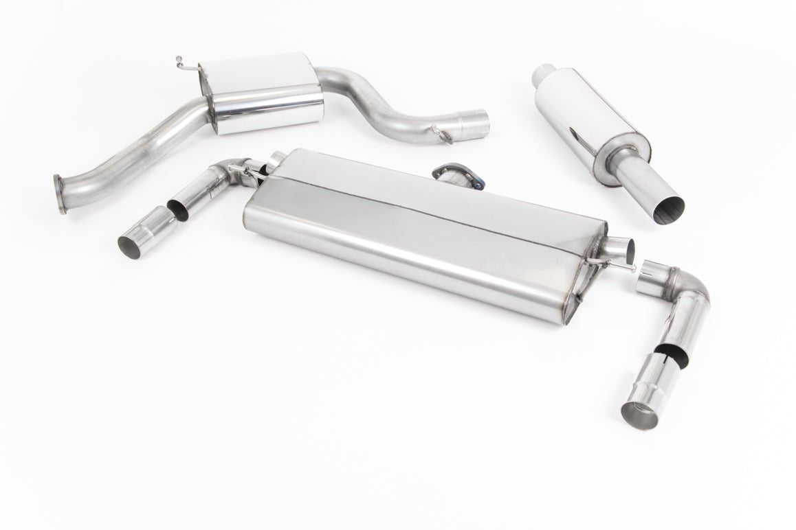 VW Golf Mk7.5 GTI (Non-PP & Non-GPF) Cat Back Exhaust System by Milltek (2017-2018) - AUTOID® - Exhaust System - Milltek Sport