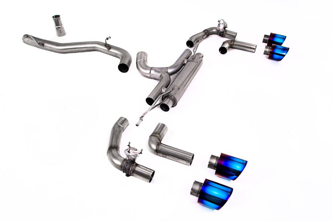 VW Golf Mk8 R Particulate Filter-Back Exhaust System by Milltek (2021+) - AUTOID® - Exhaust System - Milltek Sport