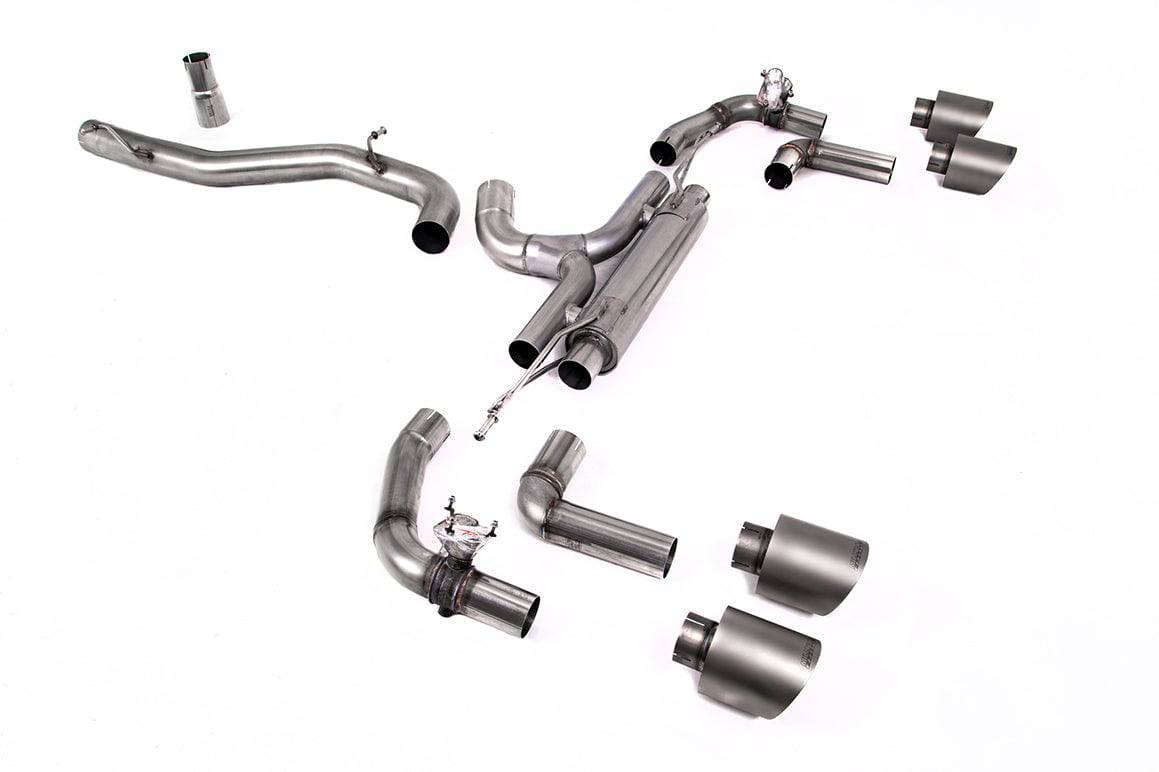 VW Golf Mk8 R Particulate Filter-Back Exhaust System by Milltek (2021+) - AUTOID® - Exhaust System - Milltek Sport