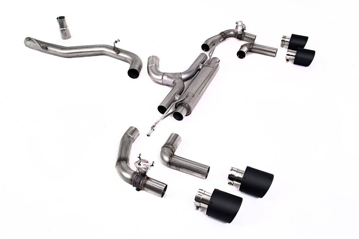 VW Golf Mk8 R Particulate Filter-Back Exhaust System by Milltek (2021+) - AUTOID® - Exhaust System - Milltek Sport