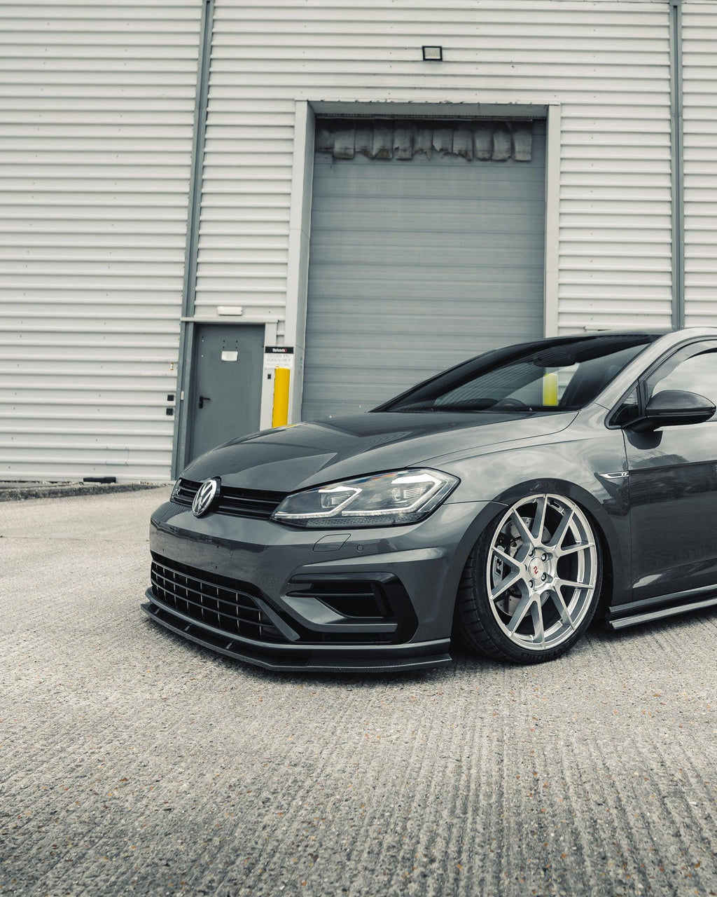 VW Golf R Carbon Fibre Performance Front Splitter by FORM (2017-2020, Mk7.5) - AUTOID® - Front Lips & Splitters - FORM Industries