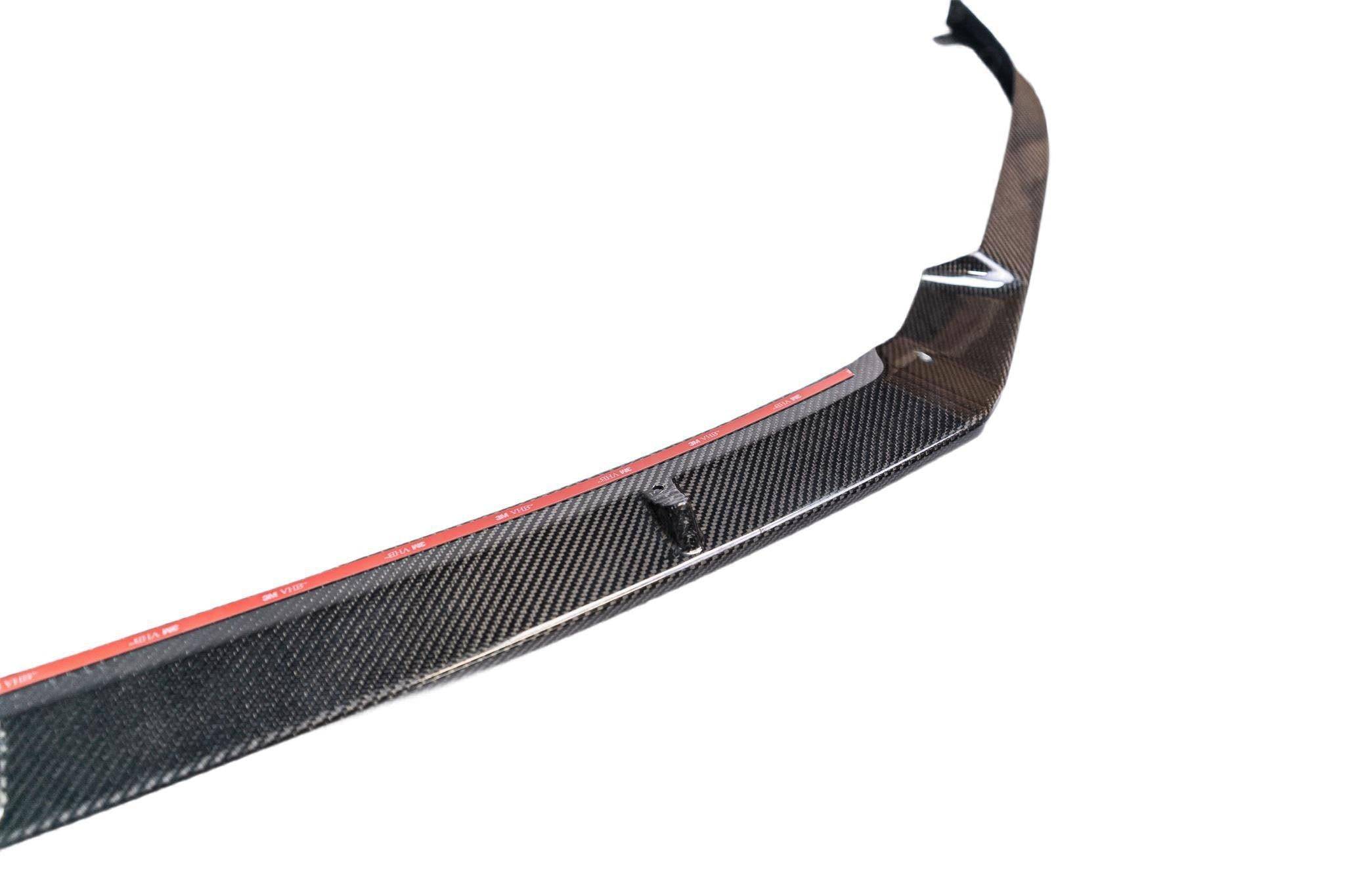 VW Golf R Carbon Fibre Performance Front Splitter by FORM (2017-2020, Mk7.5) - AUTOID® - Front Lips & Splitters - FORM Industries
