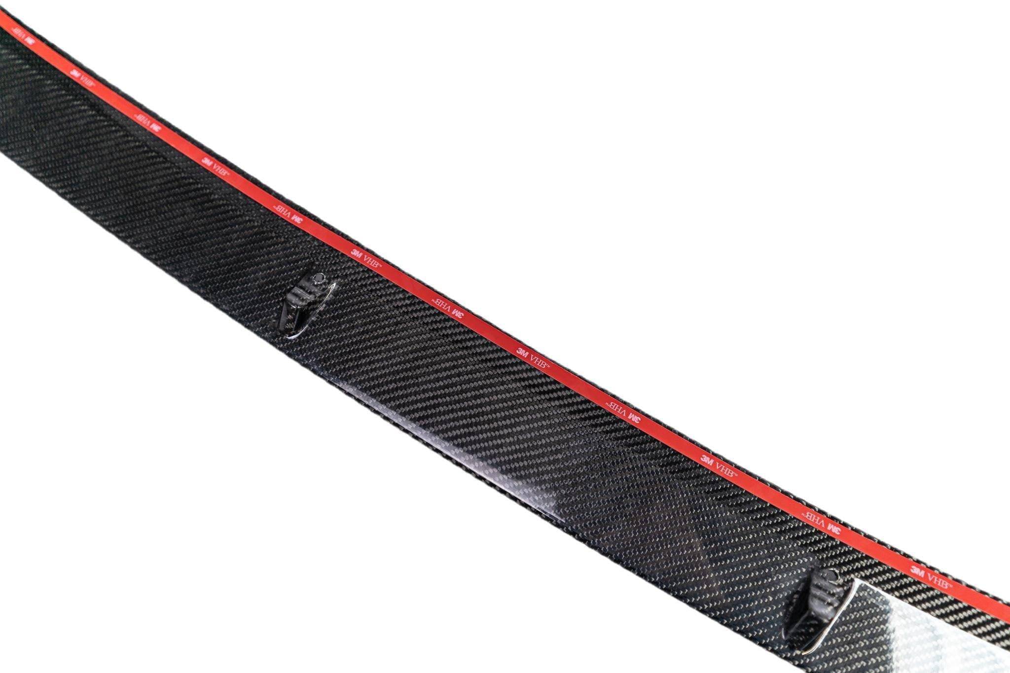 VW Golf R Carbon Fibre Performance Front Splitter by FORM (2017-2020, Mk7.5) - AUTOID® - Front Lips & Splitters - FORM Industries