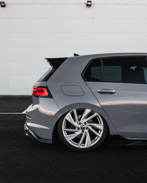 VW Golf R-Line / GTI / R / GTD / GTE Mk8 & Mk8.5 EVO-1 Gloss Black Rear Spoiler by ZAERO (2020+) - AUTOID® - Rear Spoilers - Zaero Design