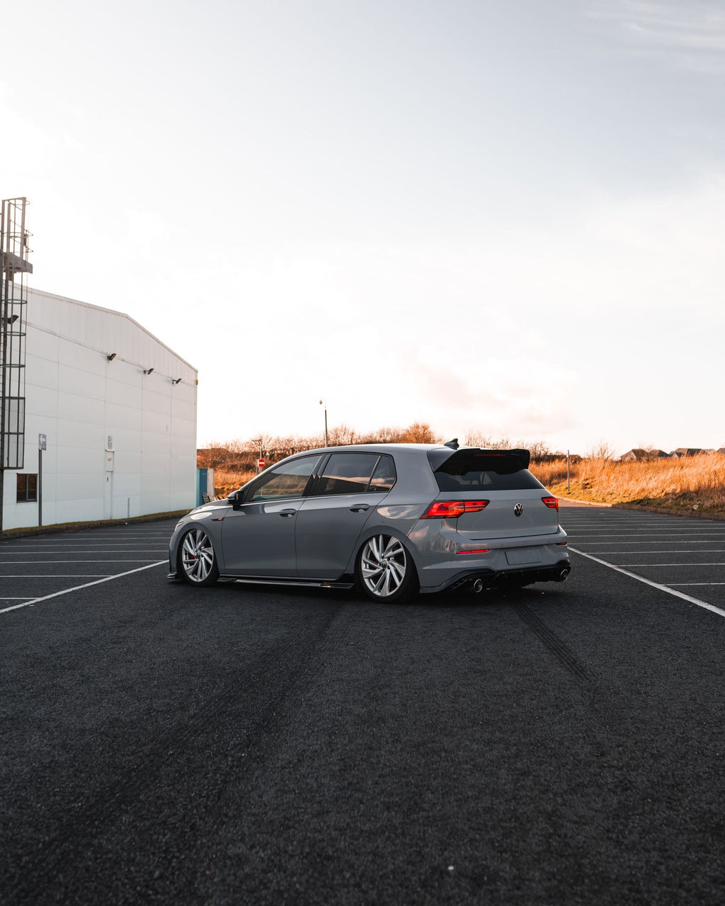 VW Golf R-Line / GTI / R / GTD / GTE Mk8 & Mk8.5 EVO-1 Gloss Black Rear Spoiler by ZAERO (2020+) - AUTOID® - Rear Spoilers - Zaero Design