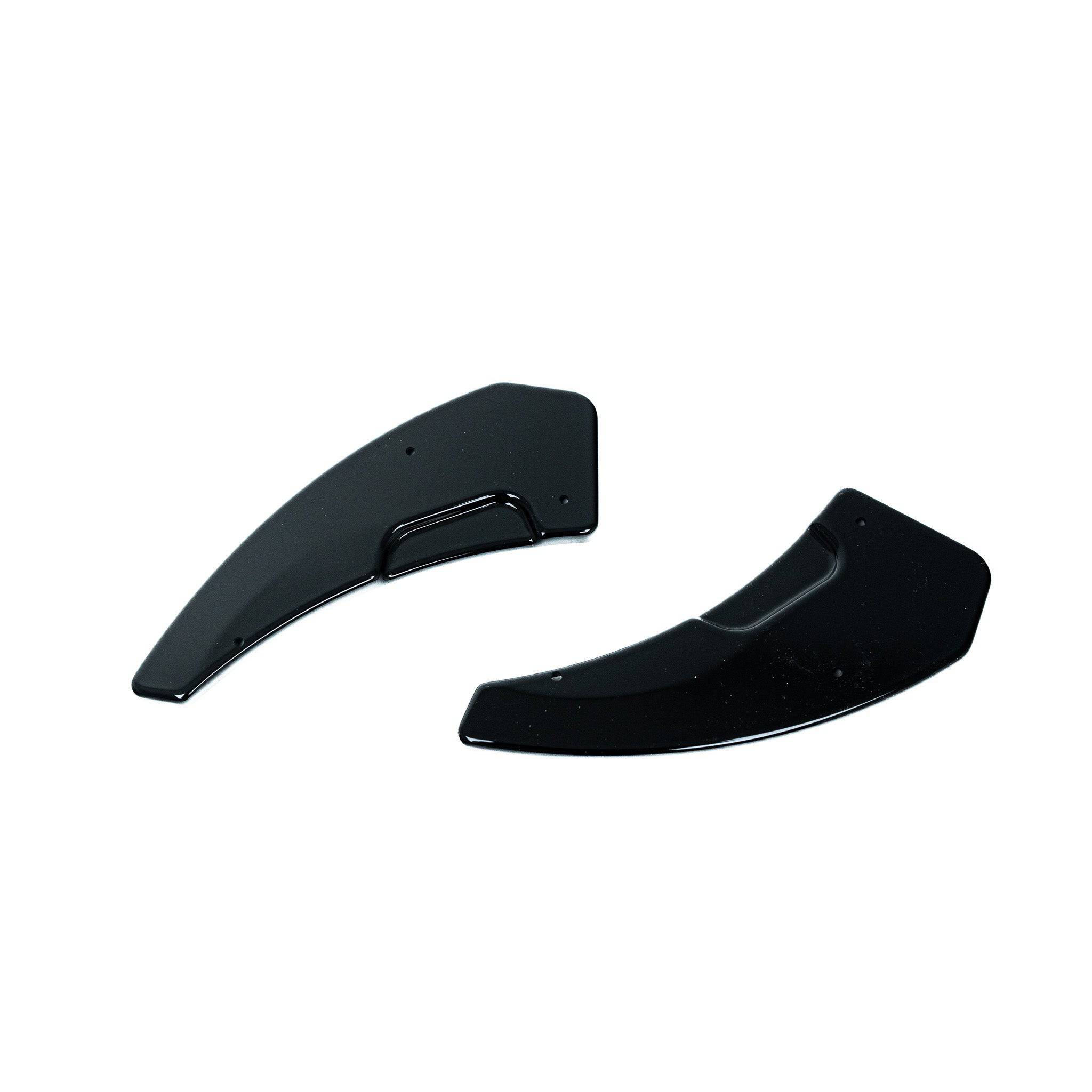 VW Golf R Mk7.5 EVO-1 Gloss Black Rear Diffuser by ZAERO (2017-2020) - AUTOID® - Rear Diffusers - Zaero Design