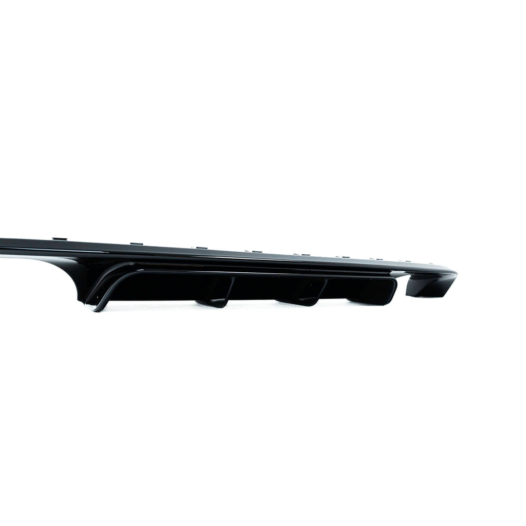 VW Golf R Mk7.5 EVO-1 Gloss Black Rear Diffuser by ZAERO (2017-2020) - AUTOID® - Rear Diffusers - Zaero Design
