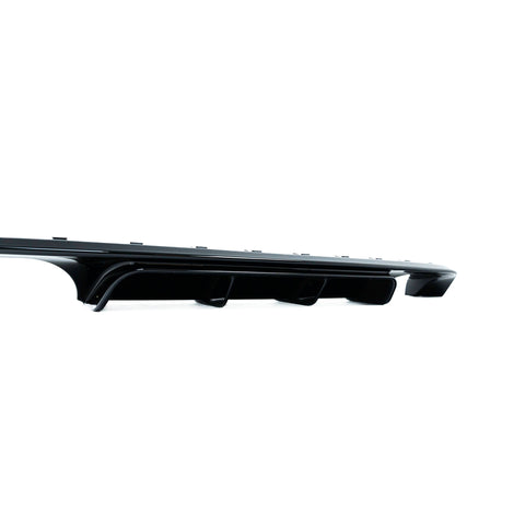 VW Golf R Mk7.5 EVO-1 Gloss Black Rear Diffuser by ZAERO (2017-2020) - AUTOID® - Rear Diffusers - Zaero Design