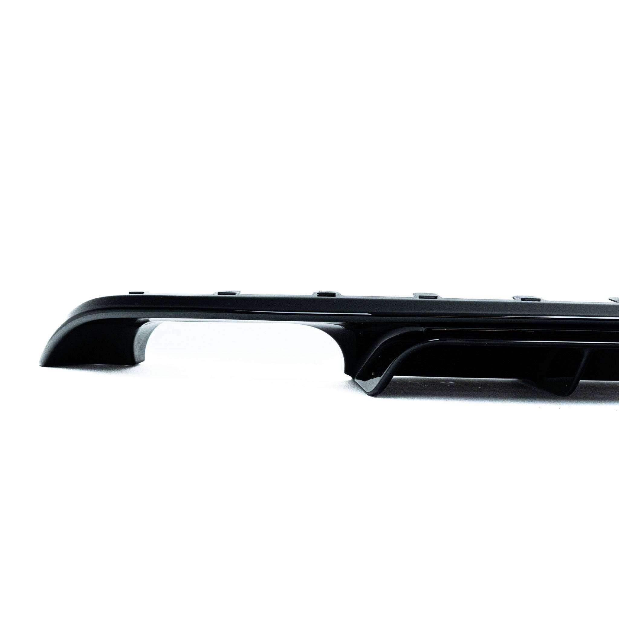 VW Golf R Mk7.5 EVO-1 Gloss Black Rear Diffuser by ZAERO (2017-2020) - AUTOID® - Rear Diffusers - Zaero Design