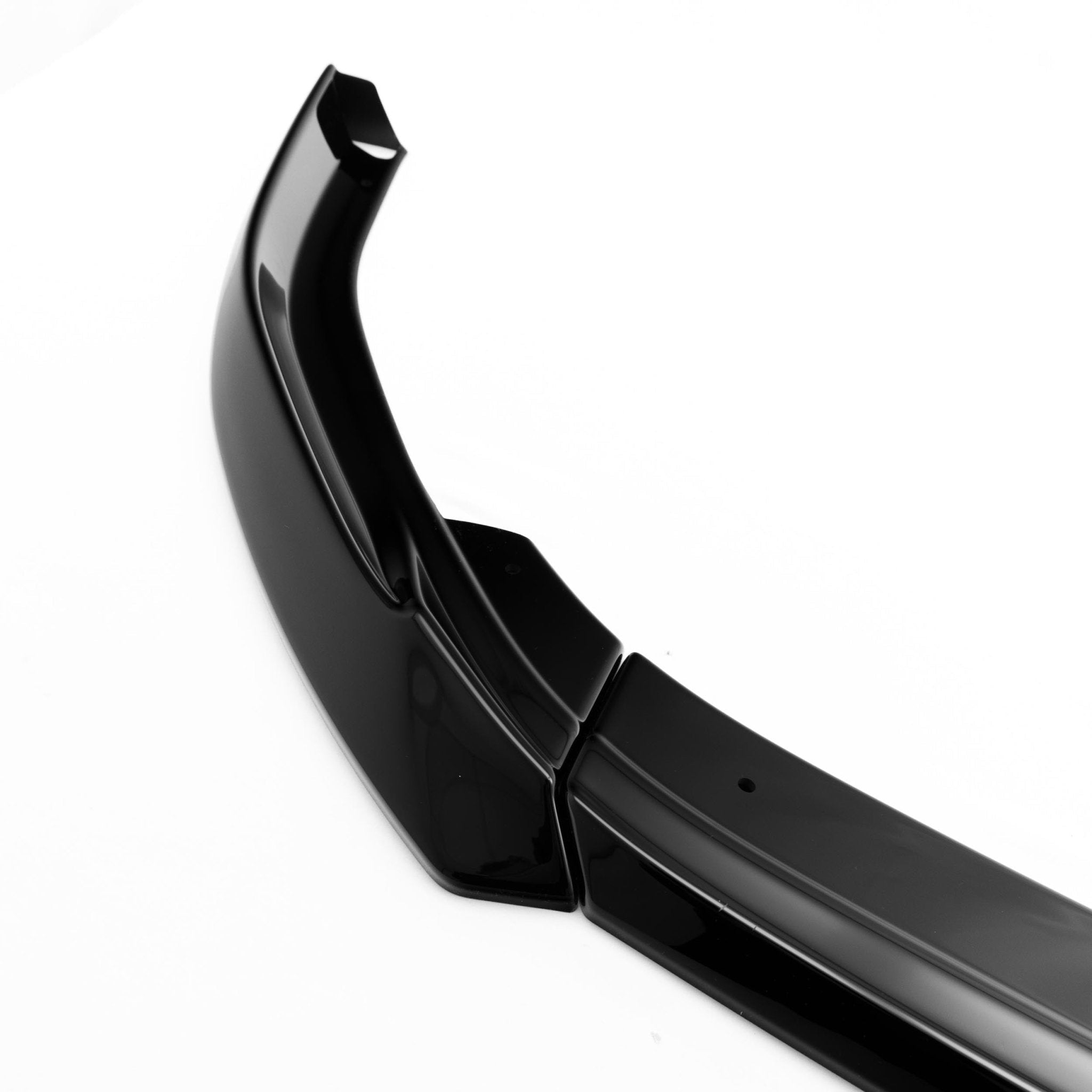 VW Golf R Mk8 EVO-1 Gloss Black Front Splitter by ZAERO (2020-2024) - AUTOID® - Front Lips & Splitters - Zaero Design