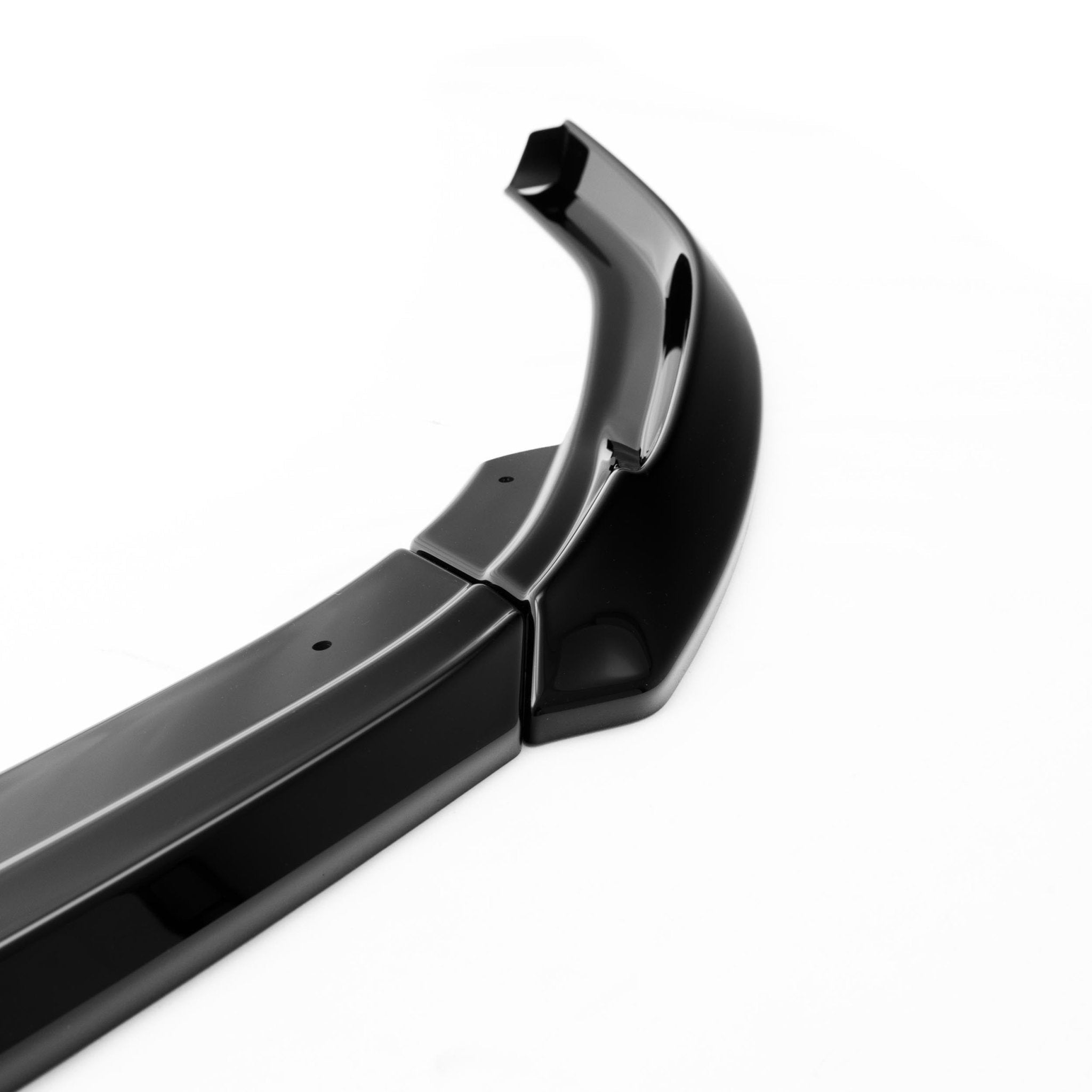 VW Golf R Mk8 EVO-1 Gloss Black Front Splitter by ZAERO (2020-2024) - AUTOID® - Front Lips & Splitters - Zaero Design