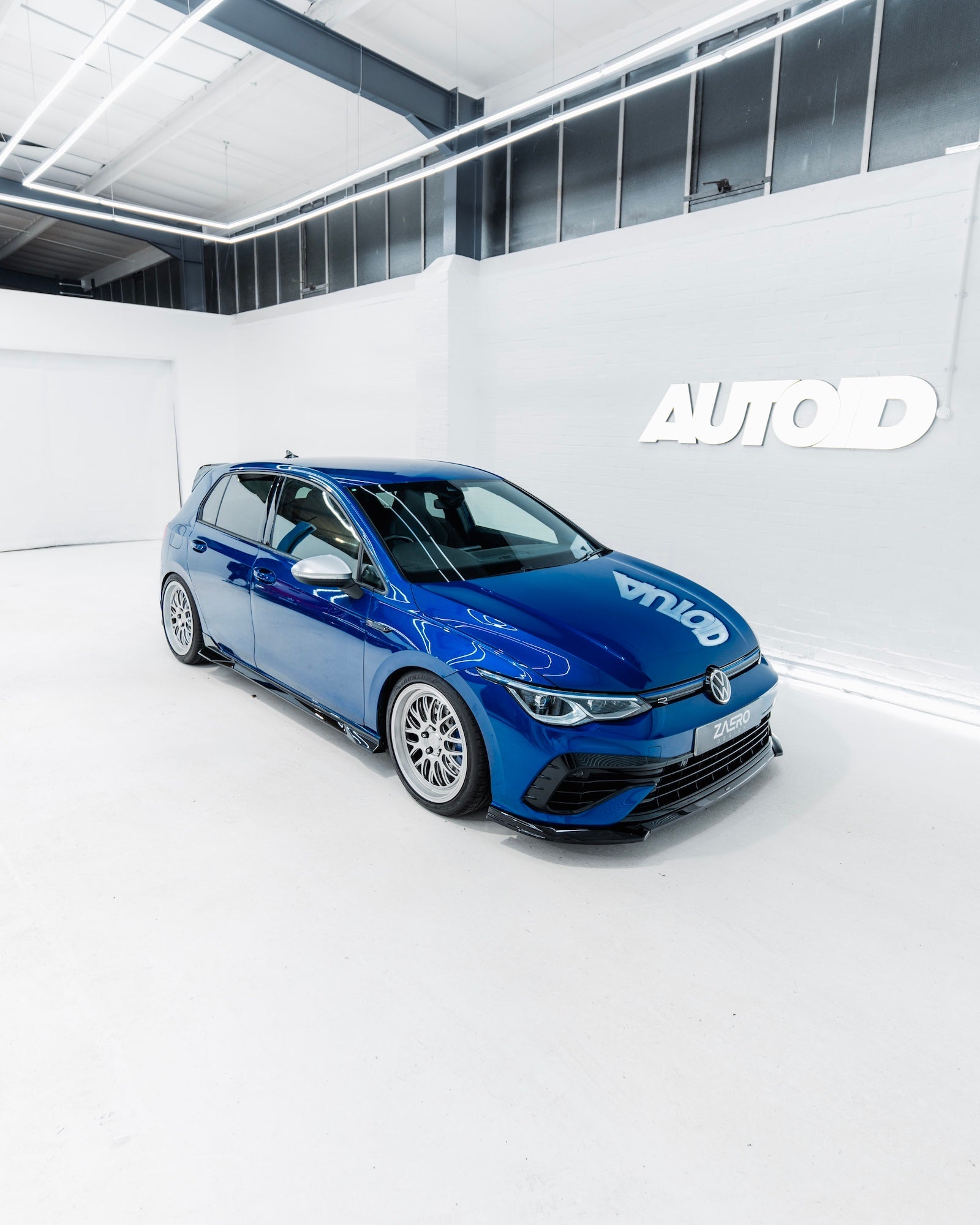 VW Golf R Mk8 Gloss Black Body Kit by ZAERO (2020-2024) - AUTOID® - Styling Kit - Zaero Design