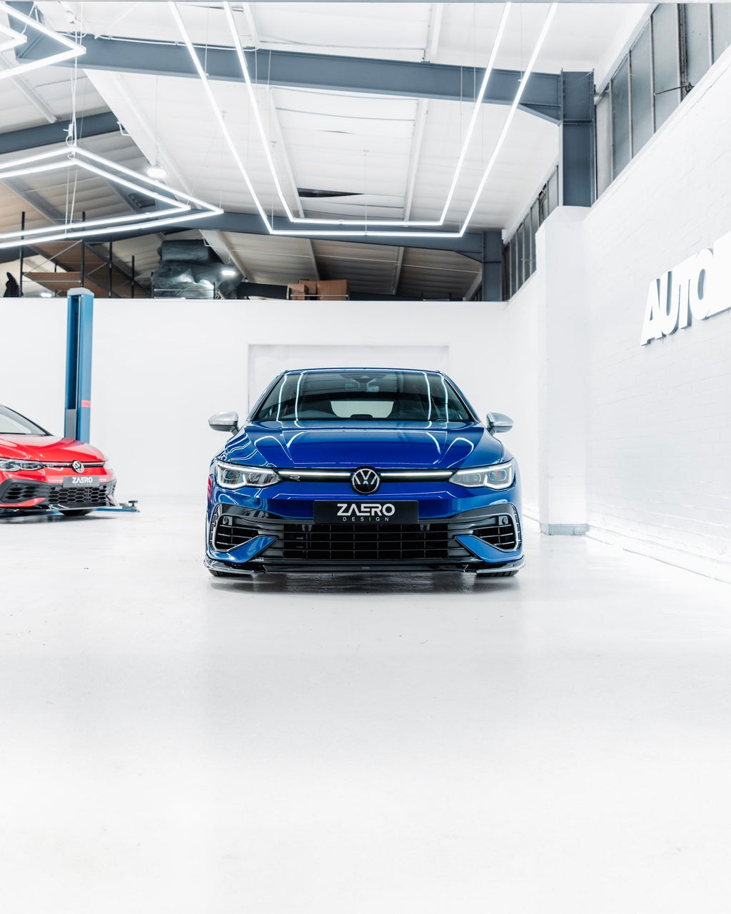 VW Golf R Mk8 Gloss Black Body Kit by ZAERO (2020-2024) - AUTOID® - Styling Kit - Zaero Design