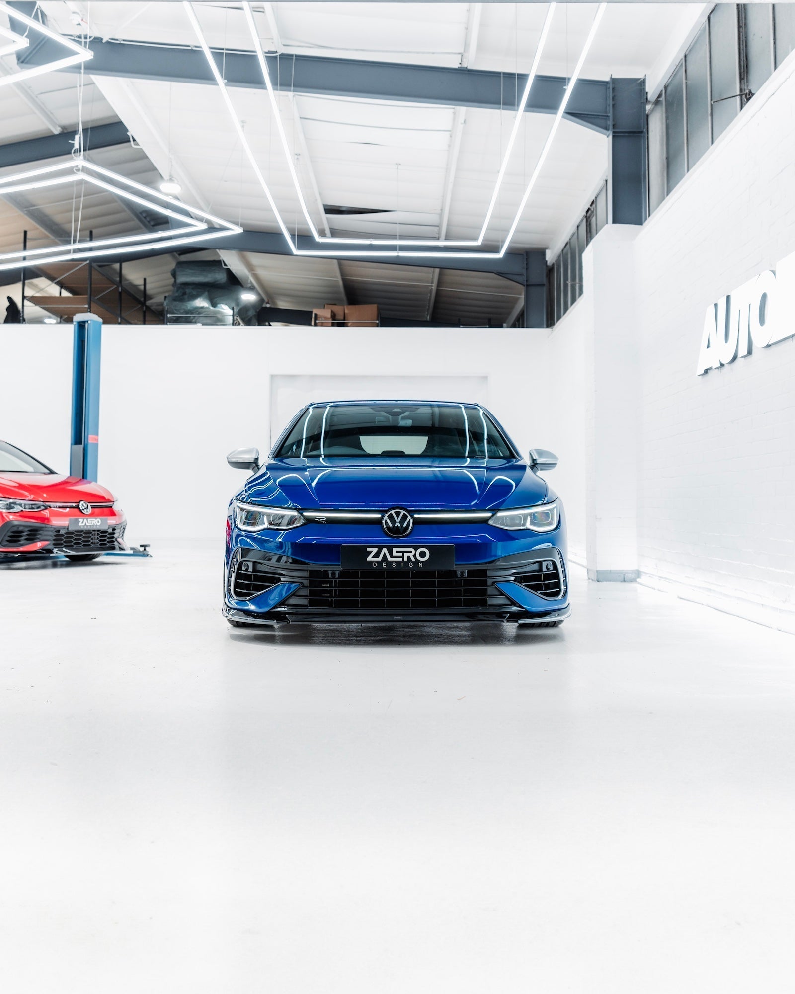 VW Golf R Mk8 Gloss Black Body Kit by ZAERO (2020-2024) - AUTOID® - Styling Kit - Zaero Design