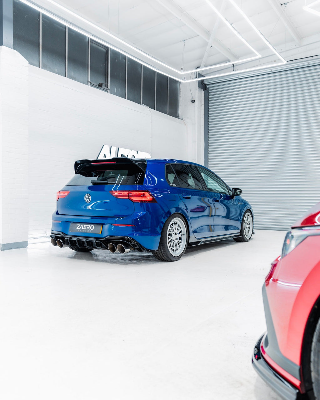 VW Golf R Mk8 Gloss Black Body Kit by ZAERO (2020+) - AUTOID - Styling Kit - Zaero Design