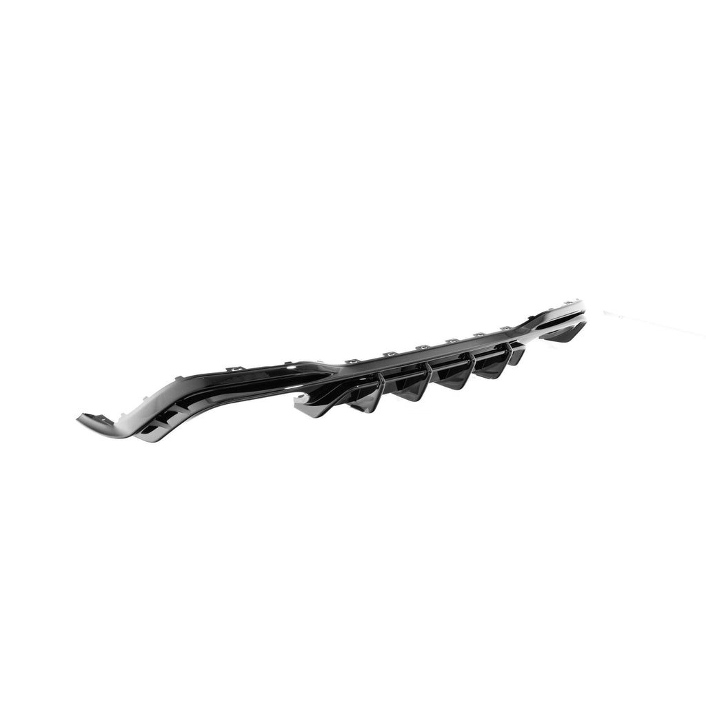 VW Golf R Mk8 & Mk8.5 EVO-1 Gloss Black Rear Diffuser by ZAERO (2020+) - AUTOID® - Rear Diffusers - Zaero Design