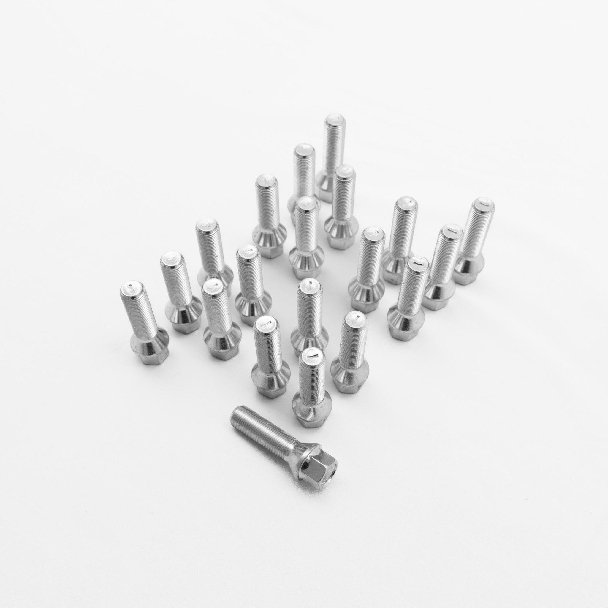VW Scirocco, Golf, GTI & R Mk7/7.5 & Mk8 Silver Wheel Spacers Kit 5x112 by Bimecc (2013+) - AUTOID® - Wheel Spacers - Bimecc