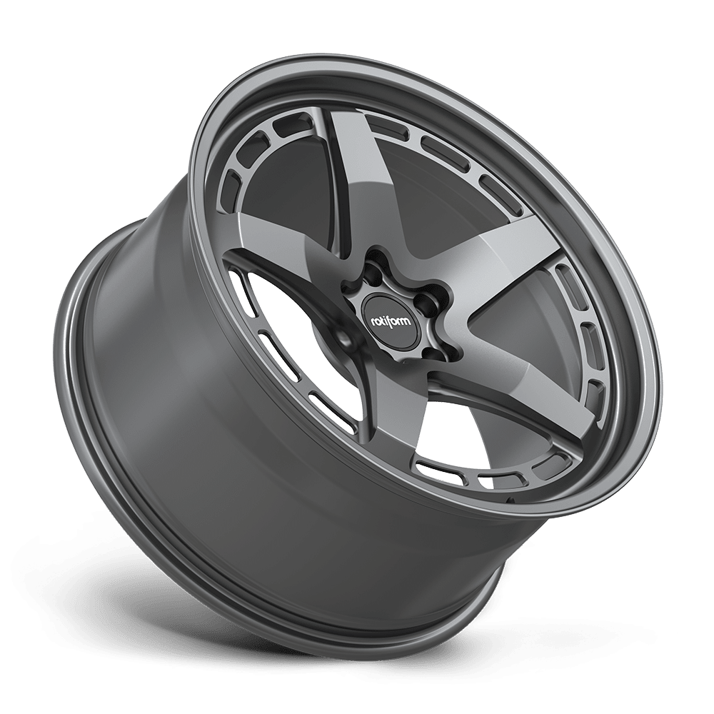 WGR-S Forged Monoblock Satin Gunmetal Alloy Wheels by Rotiform - AUTOID® - Alloy Wheels - Rotiform