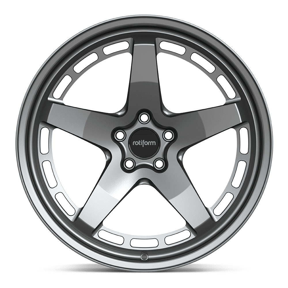 WGR-S Forged Monoblock Satin Gunmetal Alloy Wheels by Rotiform - AUTOID® - Alloy Wheels - Rotiform