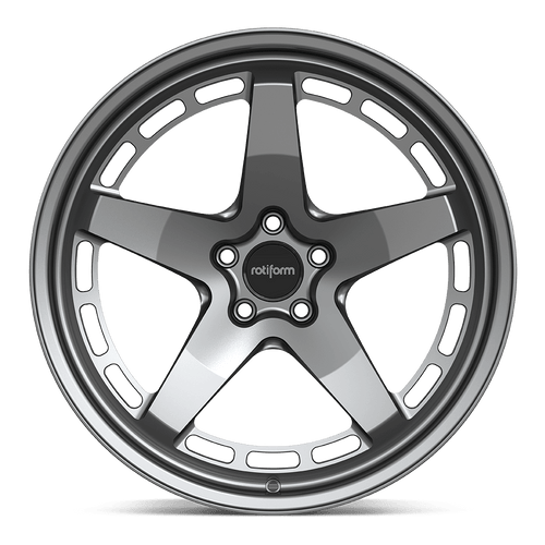 WGR-S Forged Monoblock Satin Gunmetal Alloy Wheels by Rotiform - AUTOID® - Alloy Wheels - Rotiform