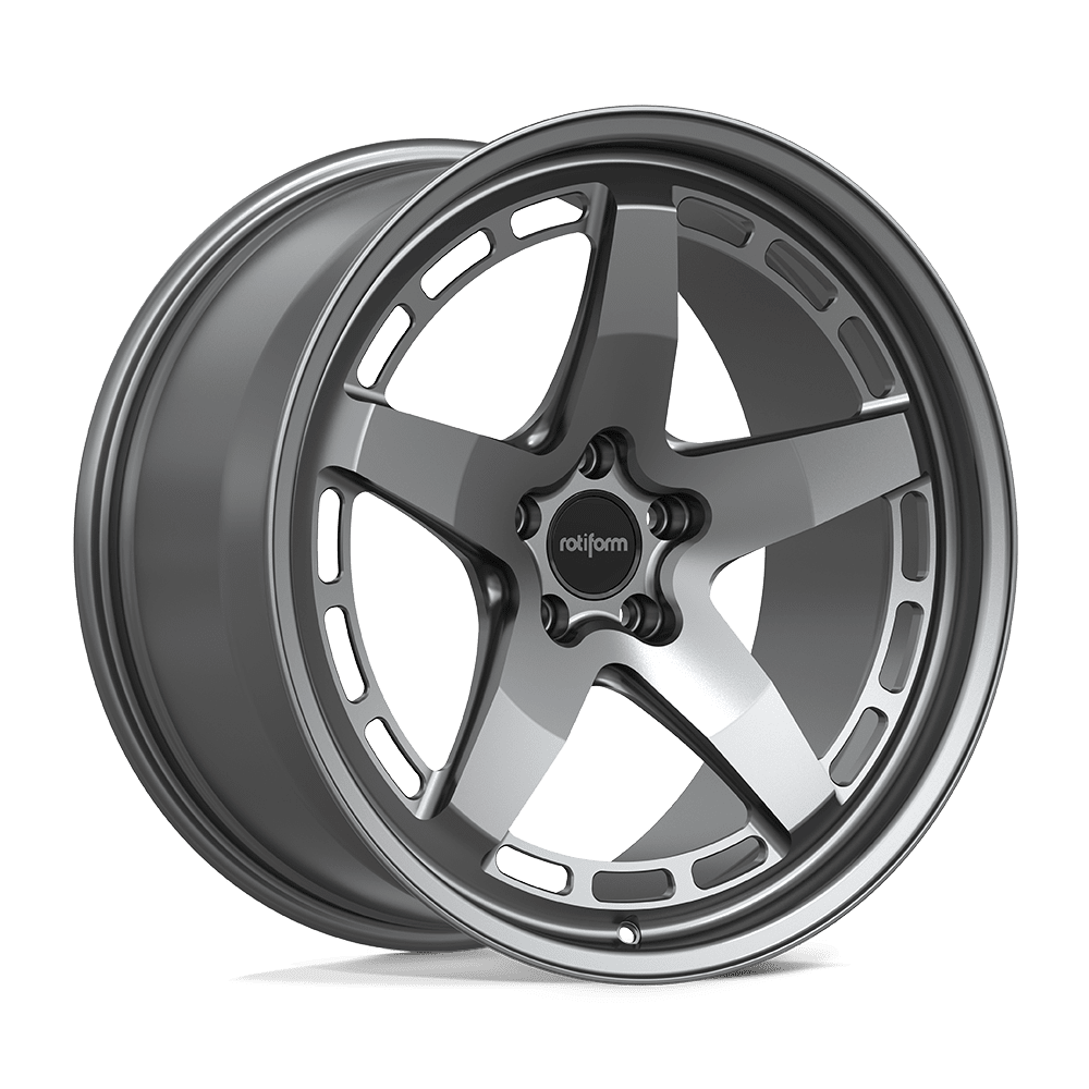 WGR-S Forged Monoblock Satin Gunmetal Alloy Wheels by Rotiform - AUTOID® - Alloy Wheels - Rotiform