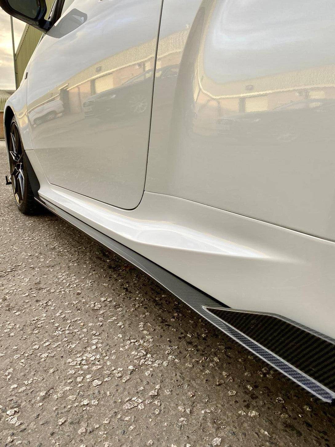 Yaris GR (Gen 1 & 2) Dry Carbon Fibre Side Skirts by AP (2020+) - AUTOID® - Side Skirts & Winglets - Automotive Passion