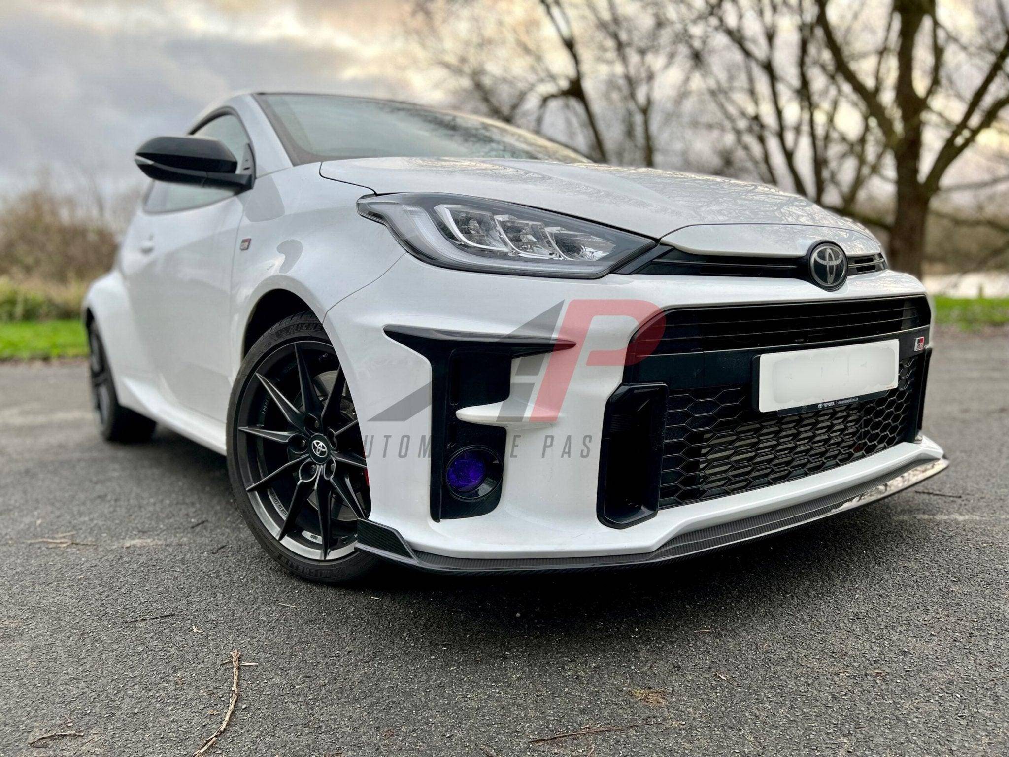 Yaris GR (Gen 1) Dry Carbon Fibre Front Splitter by AP (2020-2023) - AUTOID® - Front Lips & Splitters - Automotive Passion