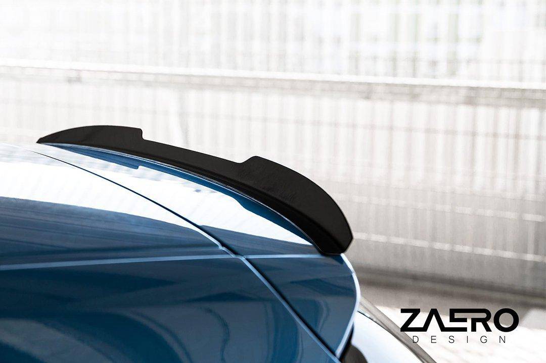 BMW 1 Series F20 F21 EVO-1 Gloss Black Rear Spoiler Lip by ZAERO  (2011-2019)
