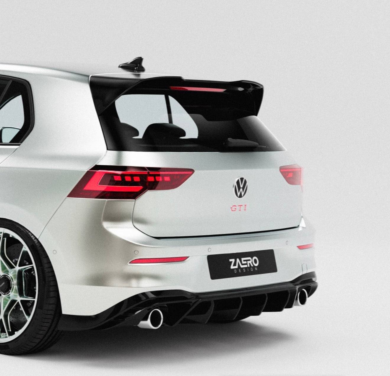 Zaero Design VW Golf GTI Mk8.5 Gloss Black Body Kit by ZAERO (2024+)  Styling Kit  AUTOID®  