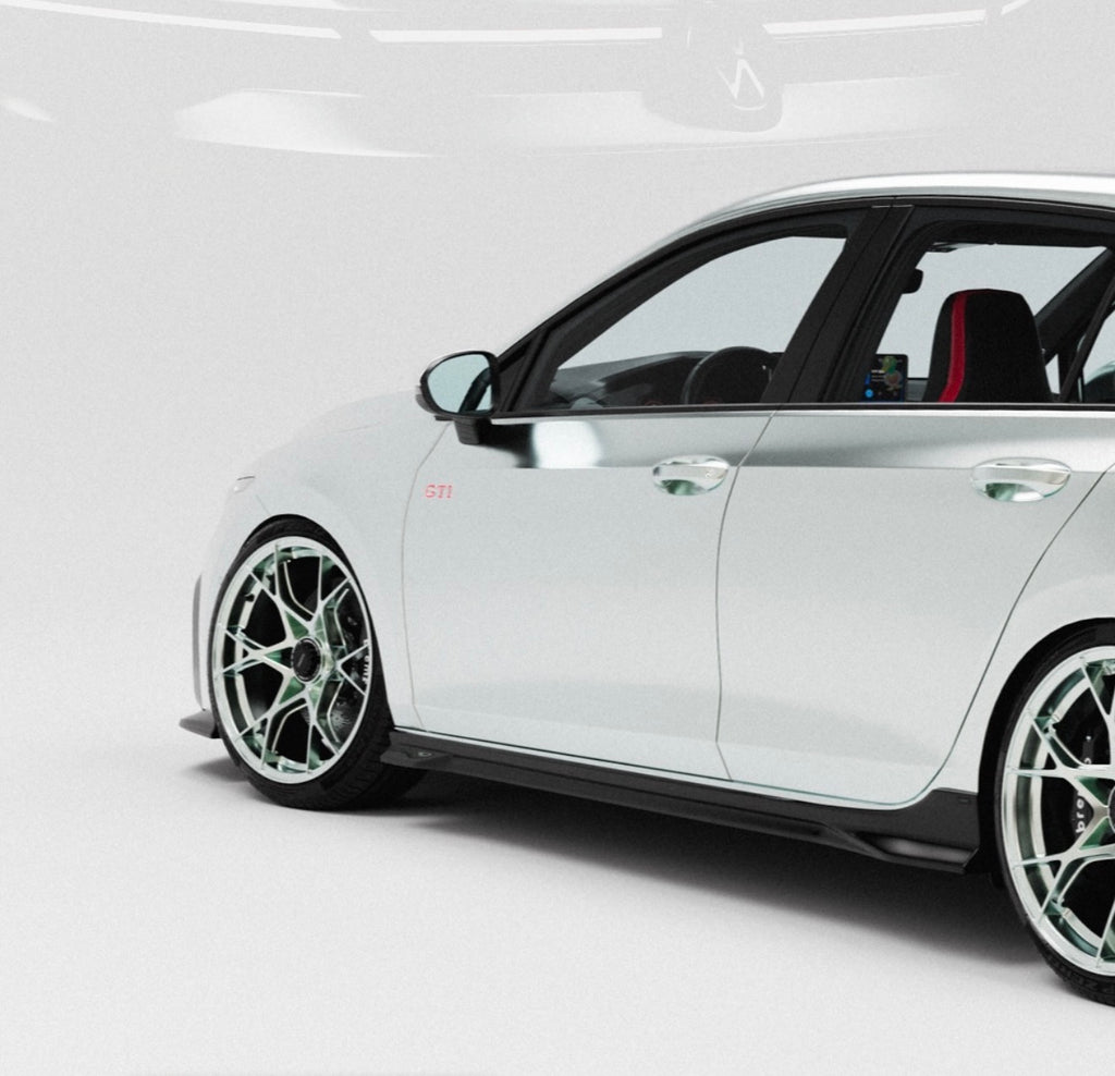 Zaero Design VW Golf GTI Mk8.5 Gloss Black Body Kit by ZAERO (2024+)  Styling Kit  AUTOID®  