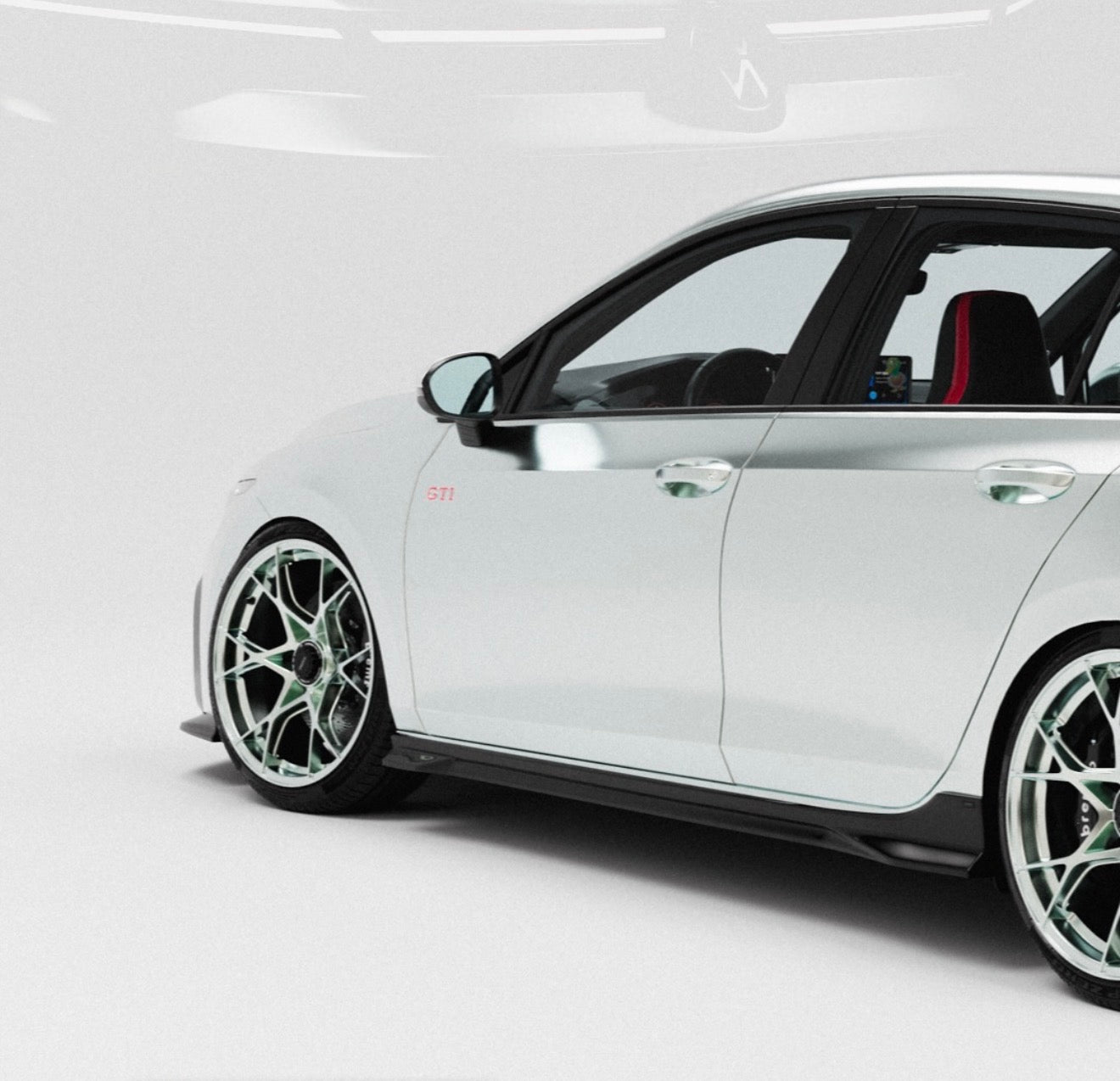 Zaero Design VW Golf GTI Mk8.5 Gloss Black Body Kit by ZAERO (2024+)  Styling Kit  AUTOID®  