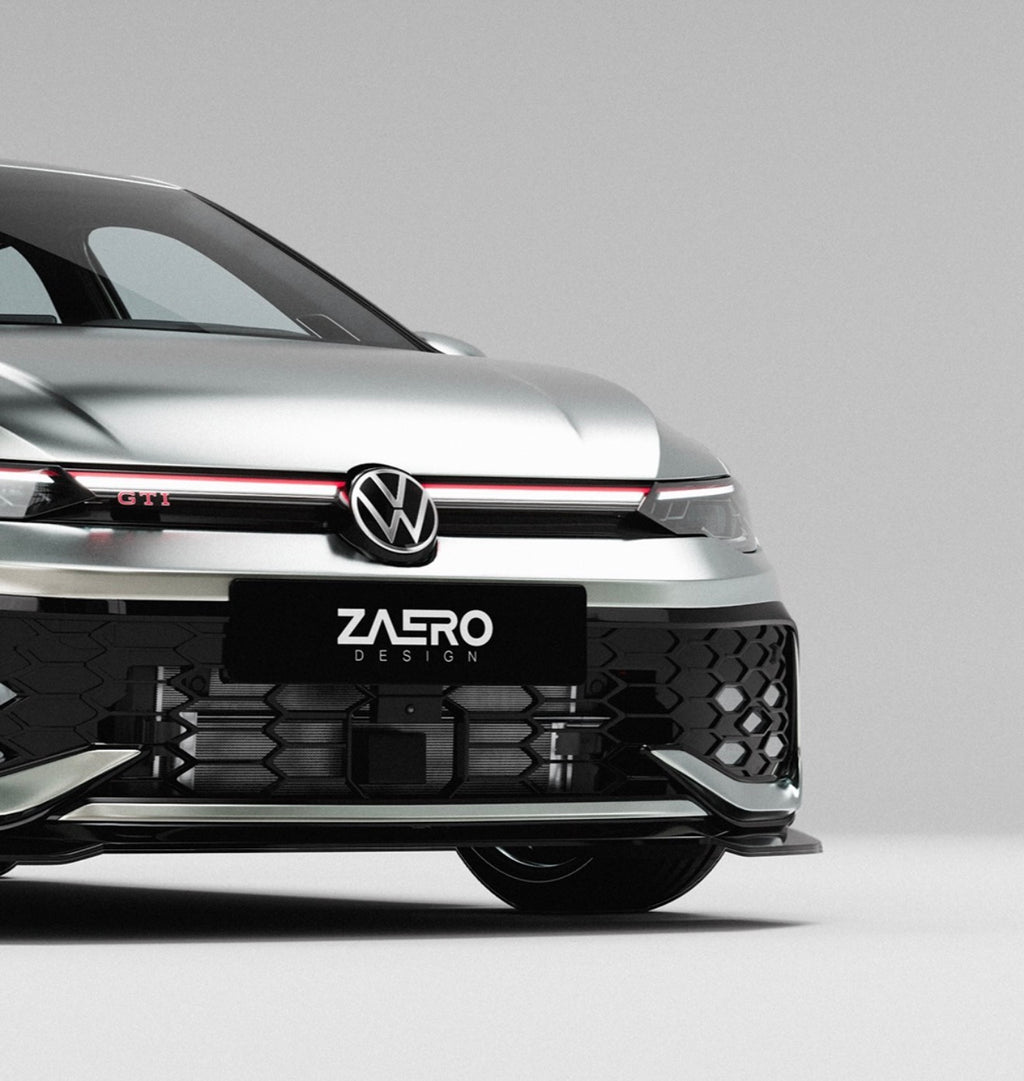 Zaero Design VW Golf GTI Mk8.5 Gloss Black Body Kit by ZAERO (2024+)  Styling Kit  AUTOID®  