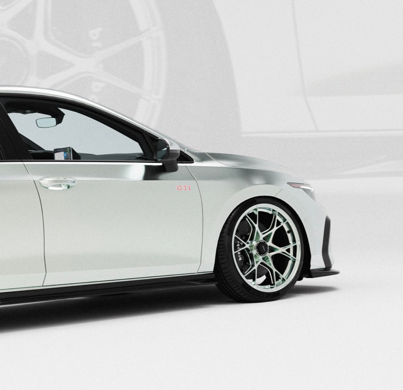 Zaero Design VW Golf GTI Mk8.5 Gloss Black Body Kit by ZAERO (2024+)  Styling Kit  AUTOID®  