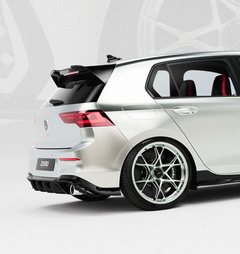 Zaero Design VW Golf GTI Mk8.5 Gloss Black Body Kit by ZAERO (2024+)  Styling Kit  AUTOID®  
