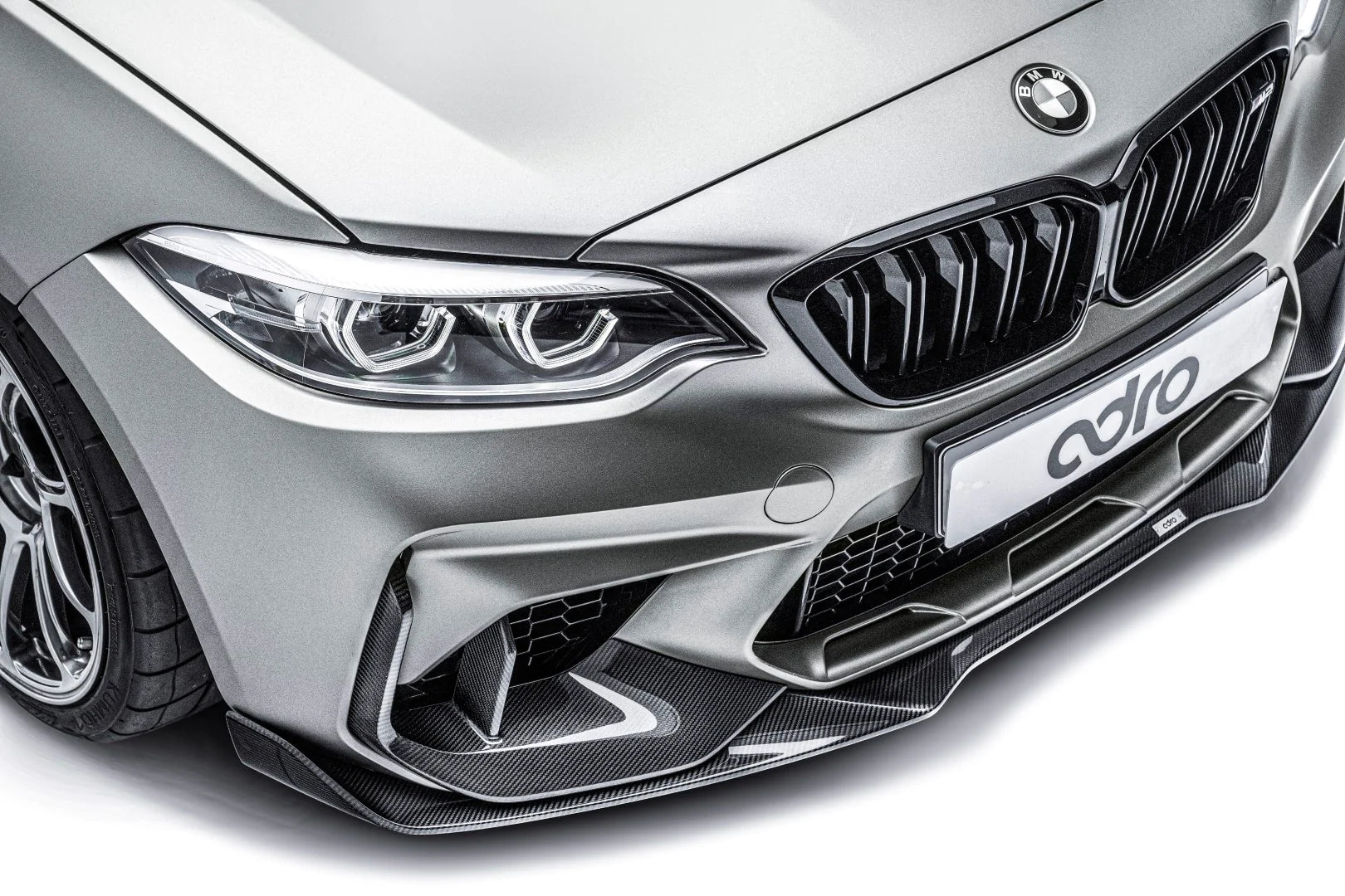 BMW M2 Competition F87 Pre-Preg Carbon Fibre Front Splitter by Adro (2018-2021), Front Lips & Splitters, Adro - AUTOID | Premium Automotive Accessories