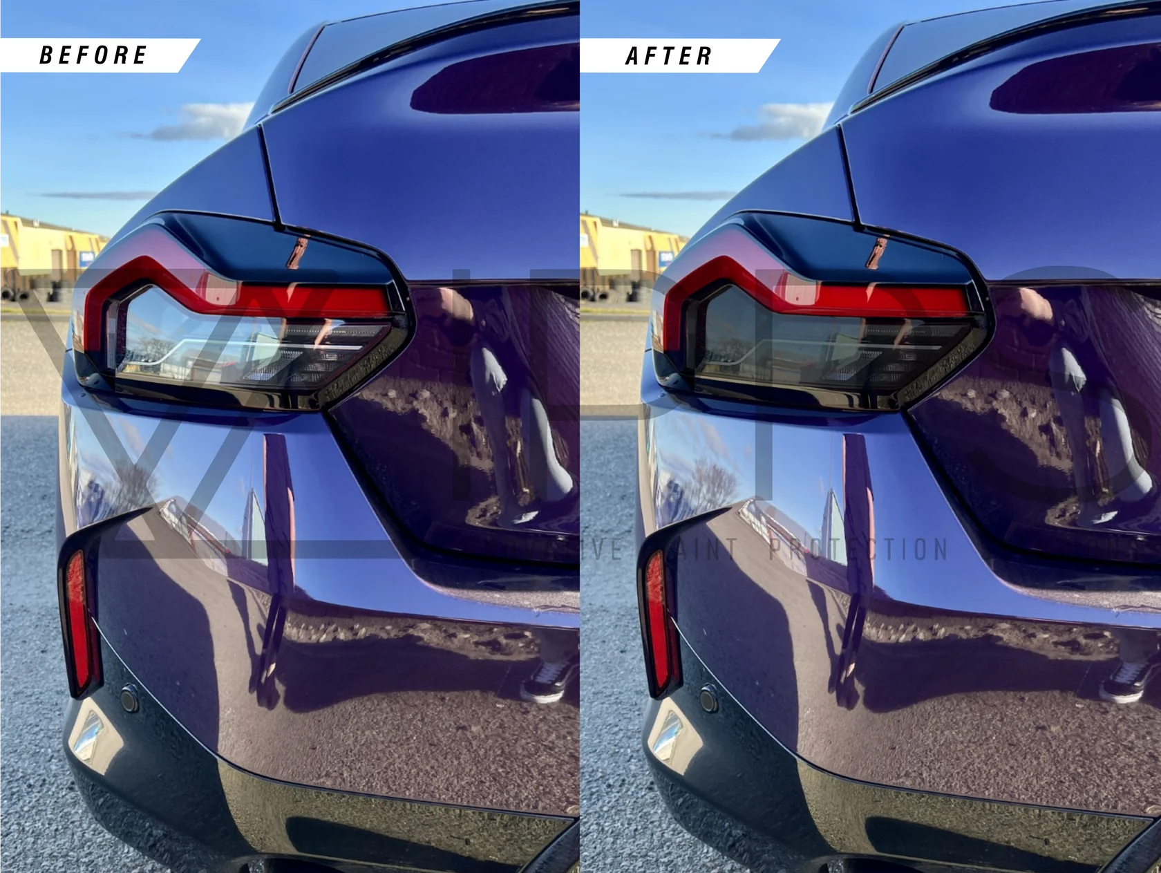 BMW 2 Series & M240i G42 Rear Reverse Light Tint Overlay (2021+), Reflector Inserts & Overlays, IPPS - AUTOID | Premium Automotive Accessories