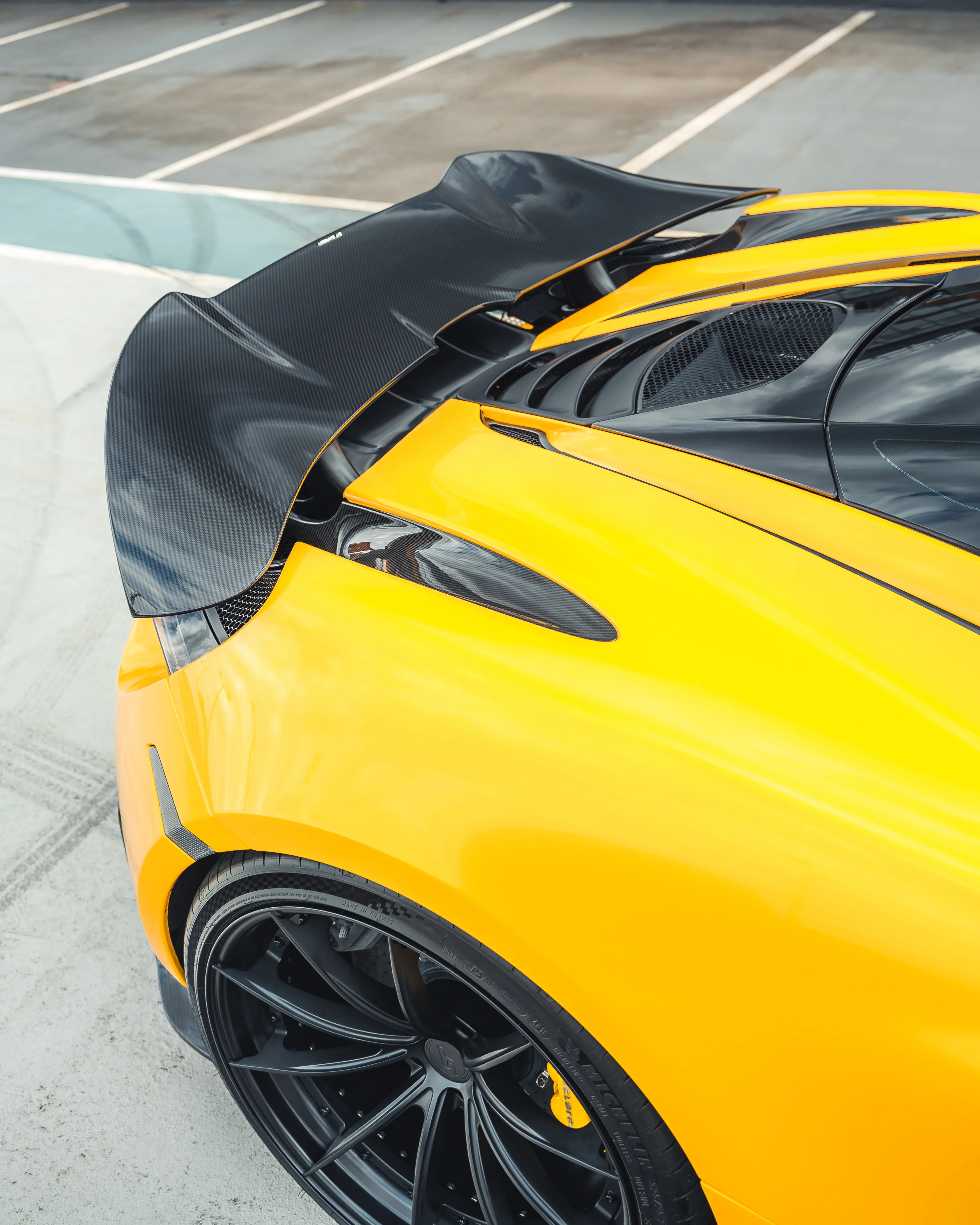 McLaren 720s Carbon Fibre Replacement Rear Spoiler, Rear Spoilers, CT Design - AUTOID | Premium Automotive Accessories