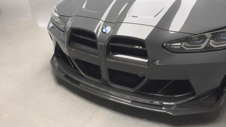 BMW G80 G81 M3 & BMW G82 G83 M4 Carbon Fibre VRS Aero Front Kidney Grille by Vorsteiner (2020+)